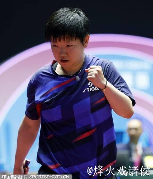 孙颖莎4-0完胜刘斐 晋级十五运会女单半决赛